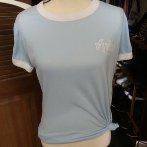 Victoria Secret Pink szXS campus tee, EUC